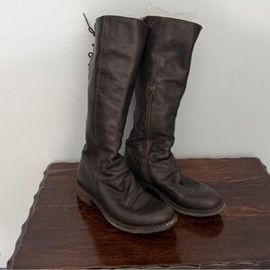 Fiorentini + Baker Emma Dark Brown Over the Knee Boots, Size 37.5